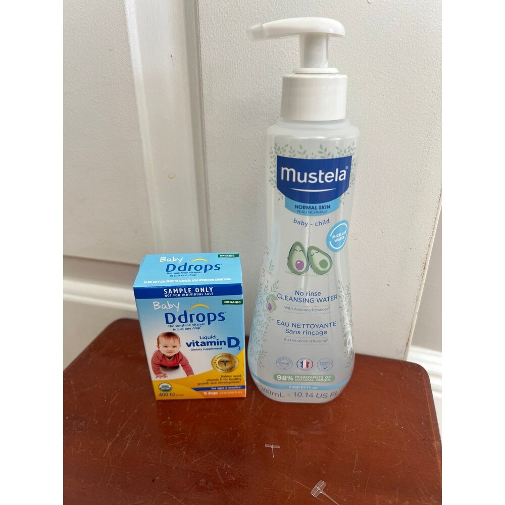 Mustela micllar water and baby b drop bundle